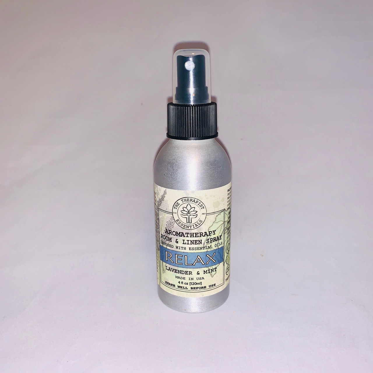 Lavender & Spearmint Aromatherapy Room & Linen Spray